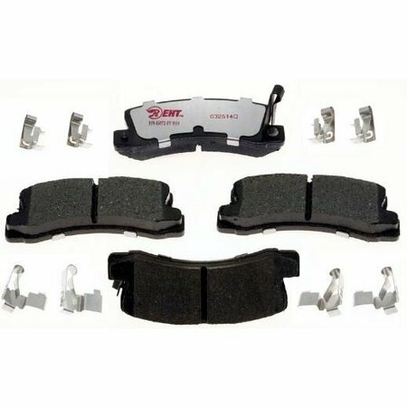 R/M BRAKES BRAKE PADS OEM OE Replacement Hybrid Technology Includes Mounting Hardware EHT325H